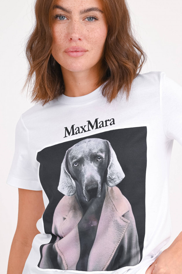 Max Mara T-Shirt CIPRIA in Weiß