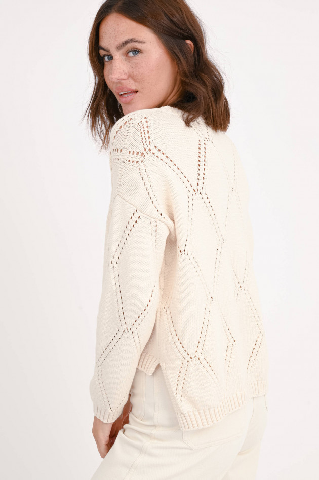 Max Mara Weekend Strickpillover ABBOZZI in Creme