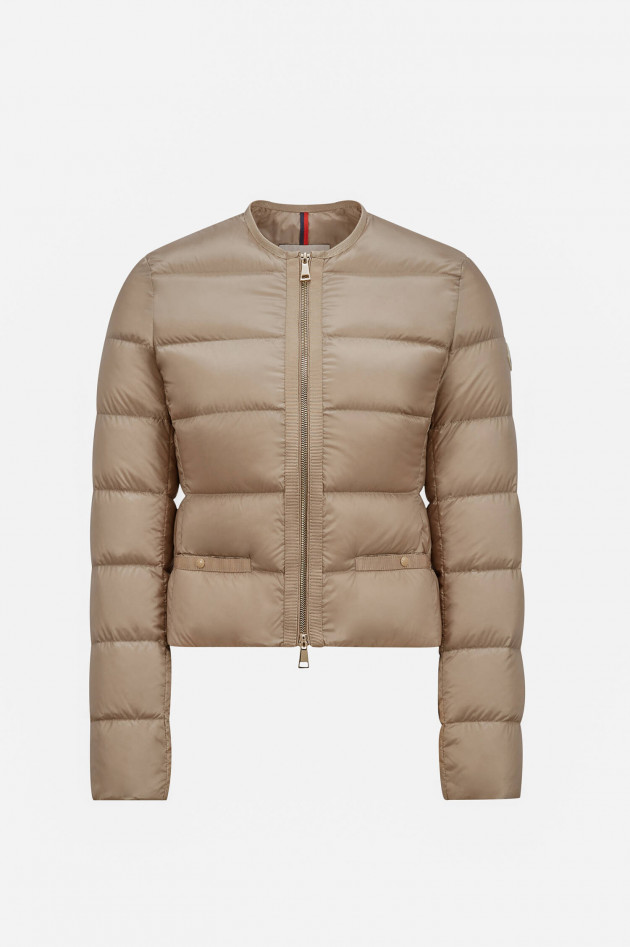 Moncler Kurze Daunenjacke LAURINE in Beige