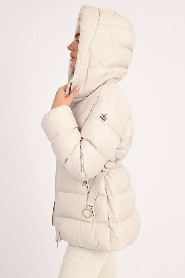 Moncler Daunenjacke BROSSE in mattem Creme