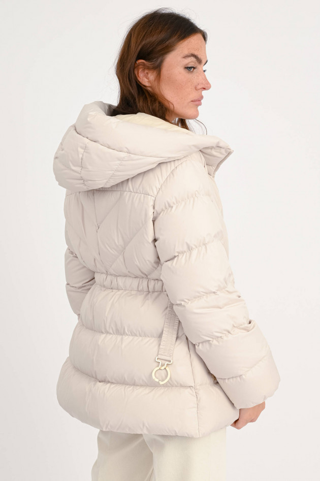 Moncler Daunenjacke BROSSE in mattem Creme