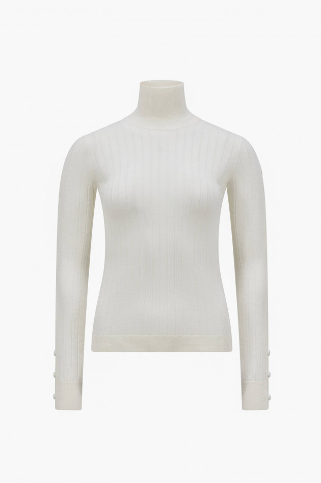 Moncler Rollkragenpullover in Creme