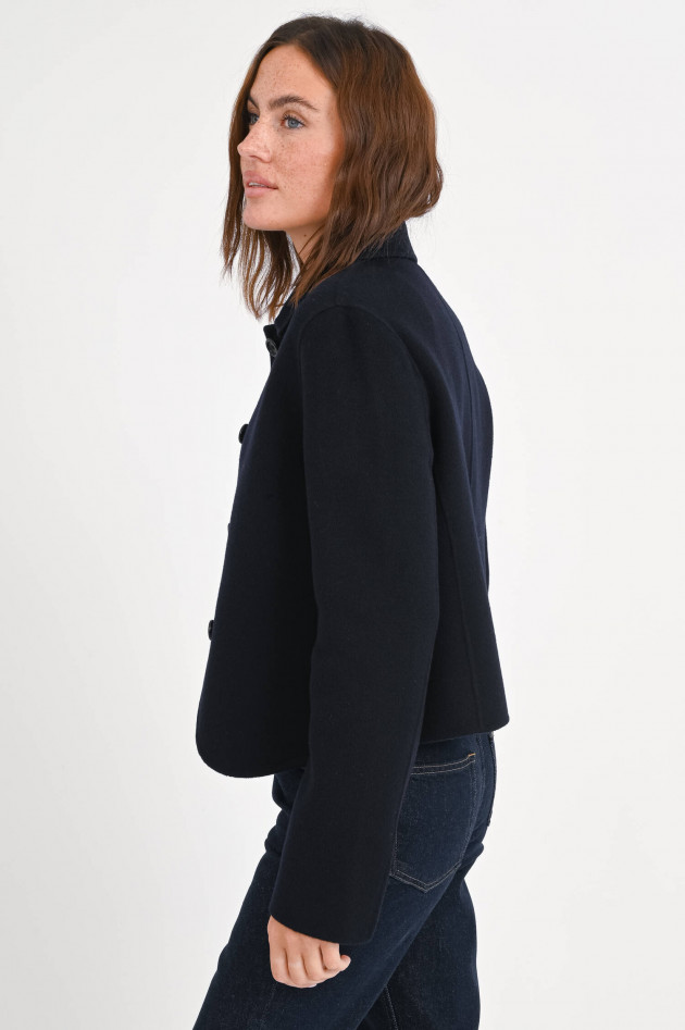 Odeeh Jacke aus Woll-Cashmere-Mix in Navy