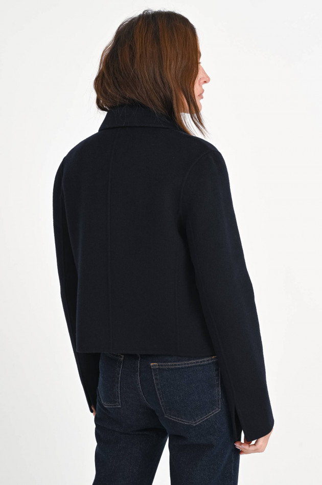 Odeeh Jacke aus Woll-Cashmere-Mix in Navy