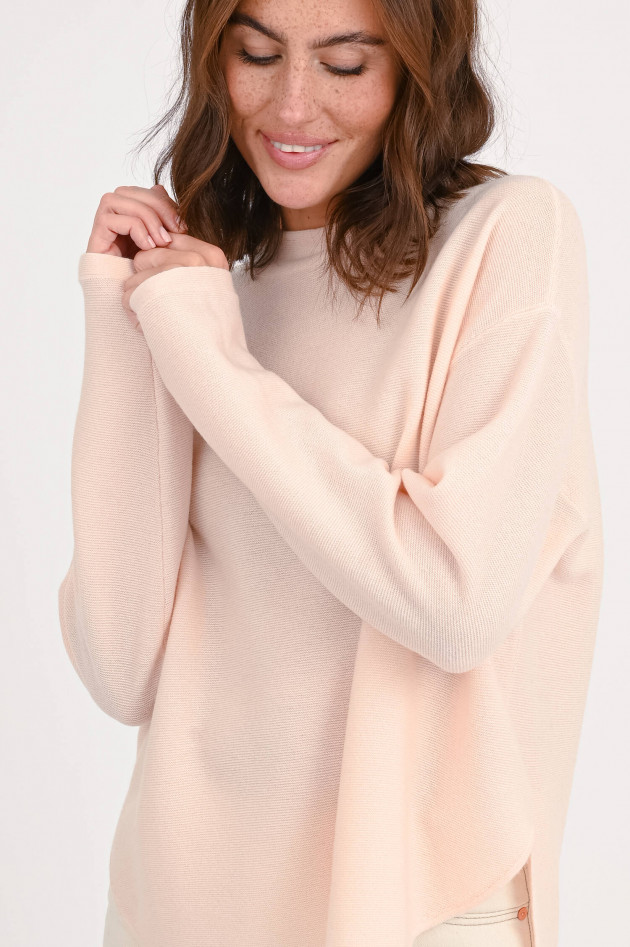 Repeat Pullover aus Woll-Cashmere-Mix in Pearl Rosa