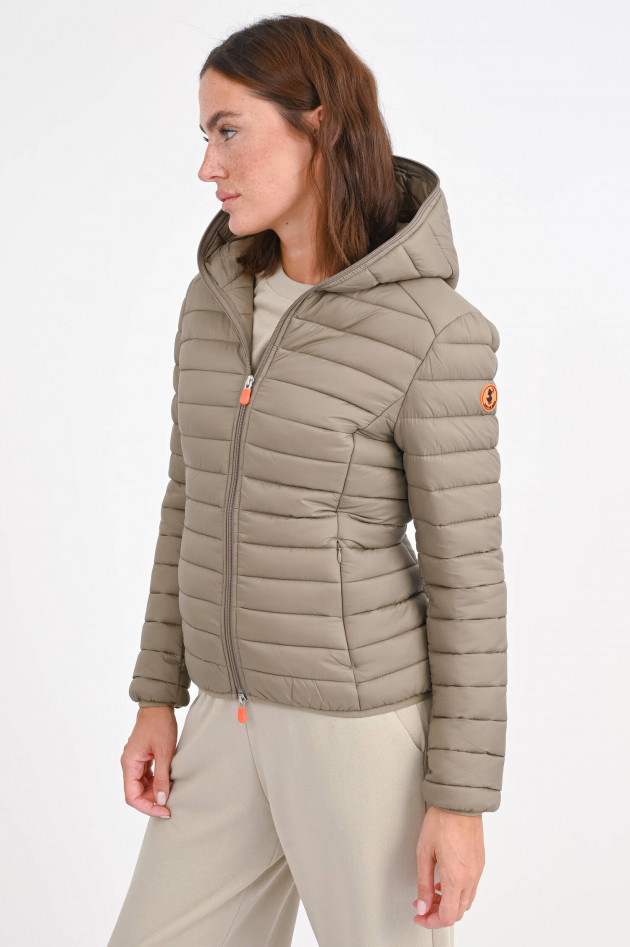 Save the duck Steppjacke DAISY in Taupe