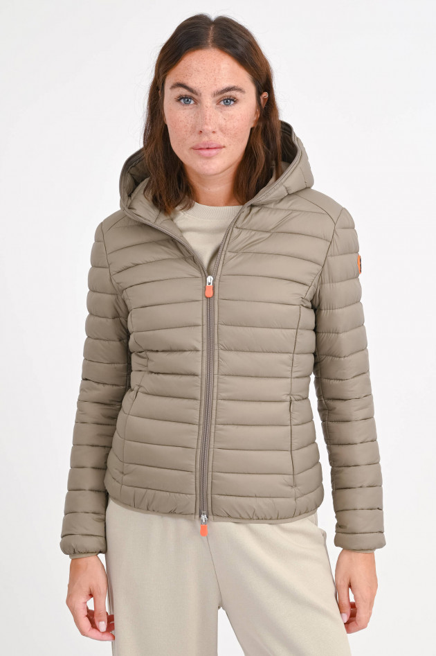 Save the duck Steppjacke DAISY in Taupe