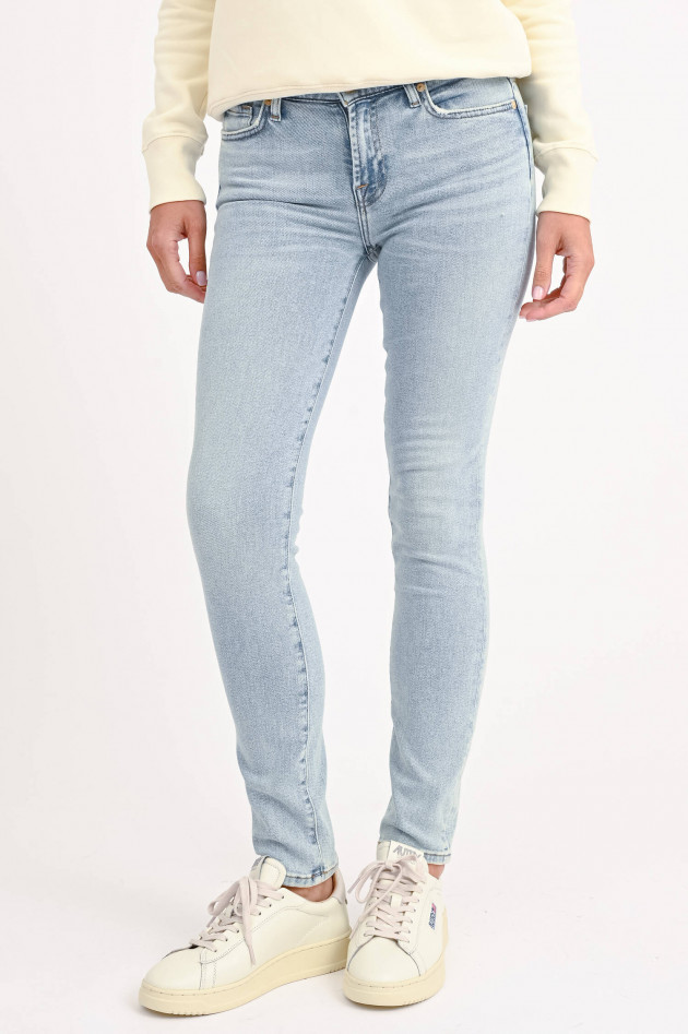 Seven for all Mankind Jeans ROXANNE ANKLE in Hellblau