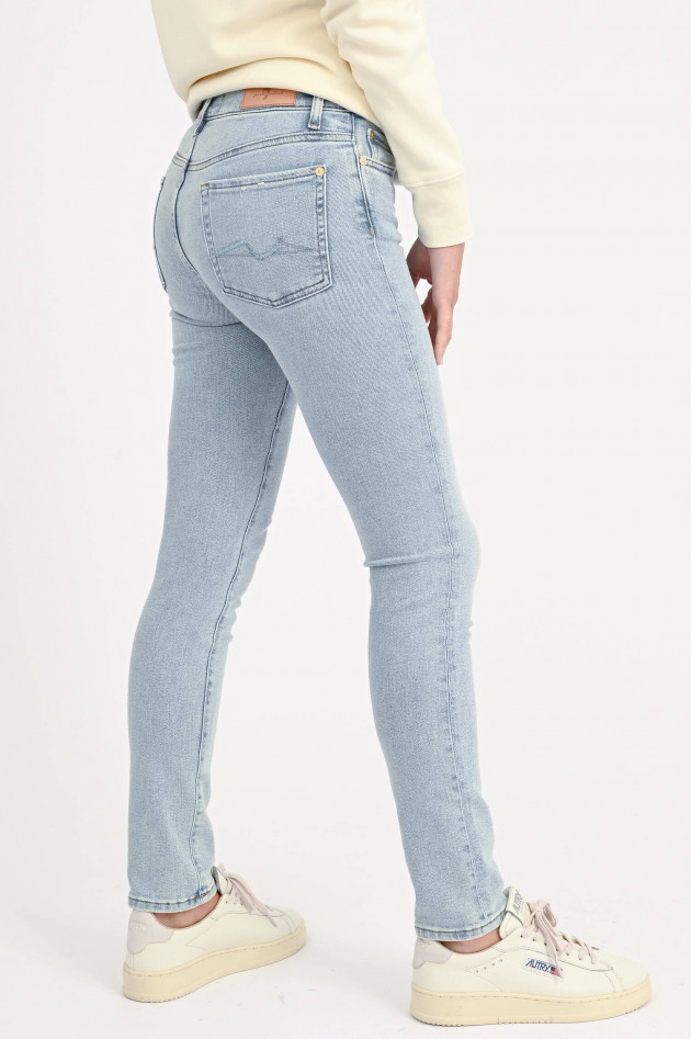 Seven for all Mankind Jeans ROXANNE ANKLE in Hellblau