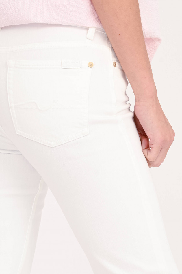 Seven for all Mankind Slim Fit Jeans DAISY in Weiß