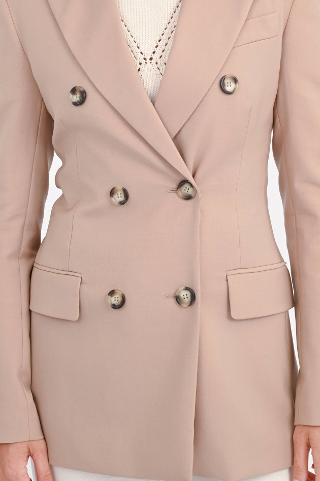 Sportmax Zweireihiger Blazer ADAMO in Beige