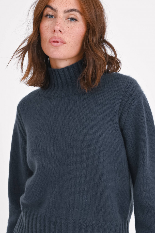 Stephan Boya Cashmere Pullover in Navy