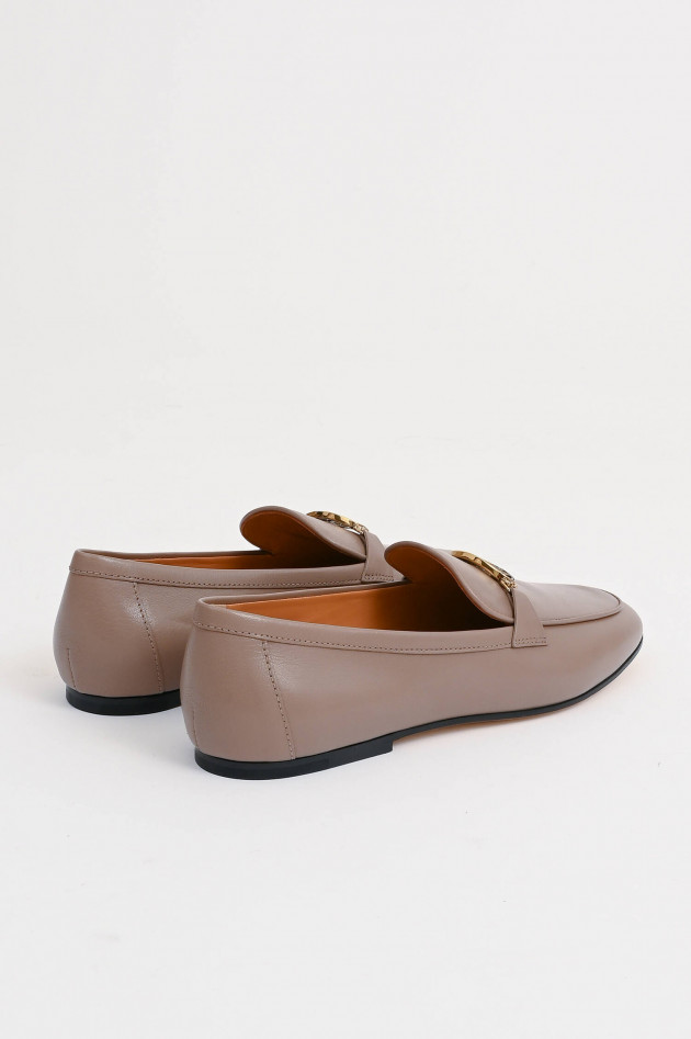 Tod's Loafer mit Penny-Steg in Taupe