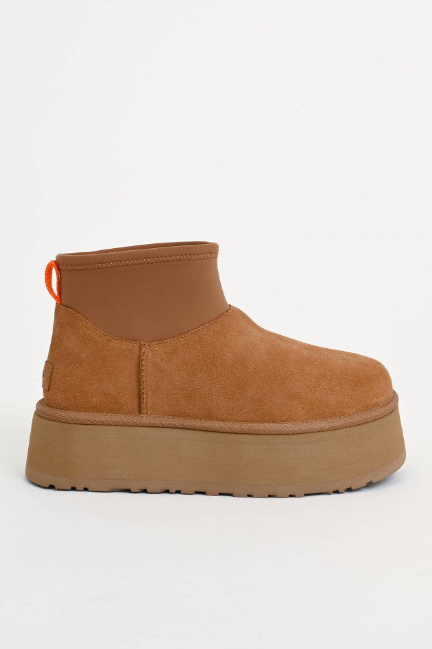 UGG Lammfell-Boot CASSIC MINI DIPPER in Chestnut