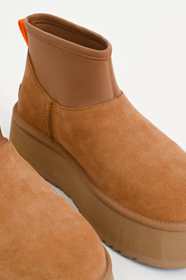 UGG Lammfell-Boot CASSIC MINI DIPPER in Chestnut