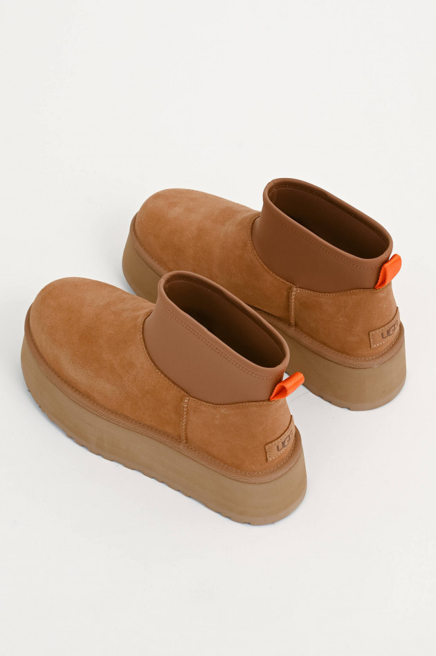 UGG Lammfell-Boot CASSIC MINI DIPPER in Chestnut