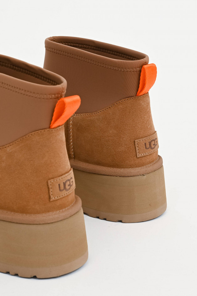 UGG Lammfell-Boot CASSIC MINI DIPPER in Chestnut