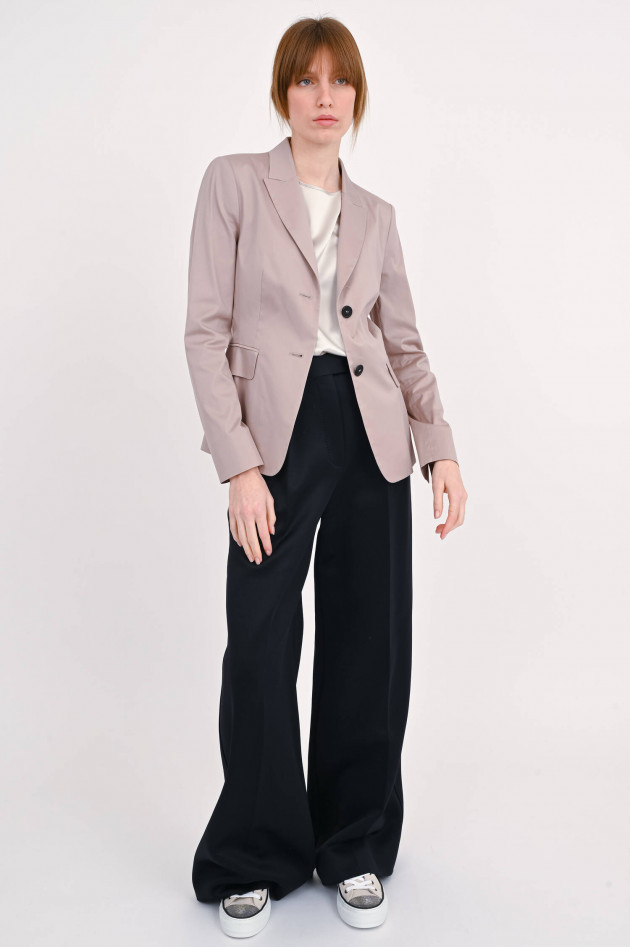 Windsor Einreihiger Blazer in Rose Beige