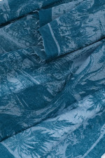 Cashmere-Schal TOILE in Rauchblau