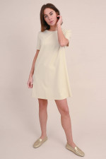 Gerades Kleid in Ivory