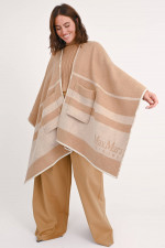 Cape DEREMI in Beige/Natur