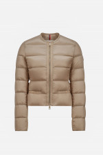 Kurze Daunenjacke LAURINE in Beige