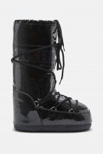 Moon Boot ICON GLITTER in Schwarz