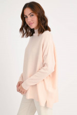 Pullover mit Woll-Cashmere-Mix in Pearl Rosa