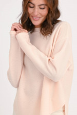 Pullover aus Woll-Cashmere-Mix in Pearl Rosa