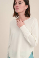 Cashmere Pullover in Creme