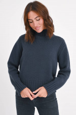 Cashmere Pullover in Navy