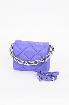 Gesteppte Mini-Bag HESTIA in Lavendel