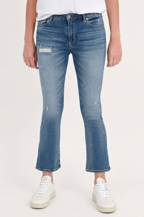 Jeans JODI CROP in Mittelblau