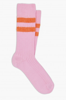 Socken KOLA in Pink/Orange