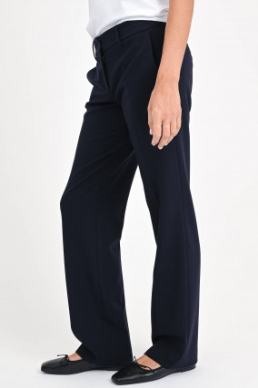 Hose mit geradem Bein in Navy