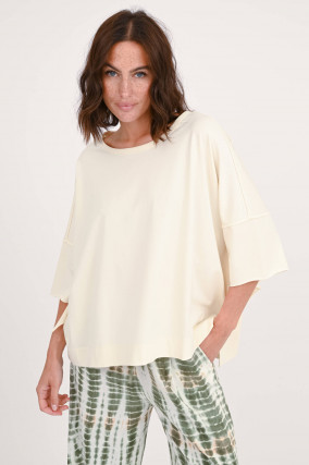 Oversize T-Shirt in Creme