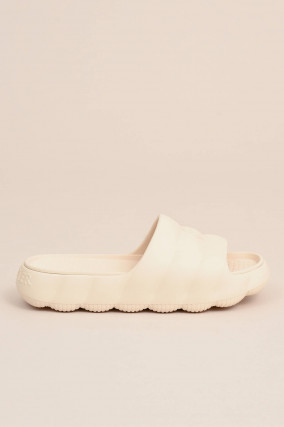 Pantolette LILO in Creme