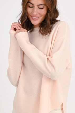 Pullover aus Woll-Cashmere-Mix in Pearl Rosa