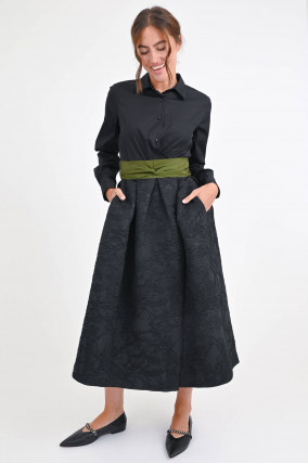 Kleid ELENA in Schwarz