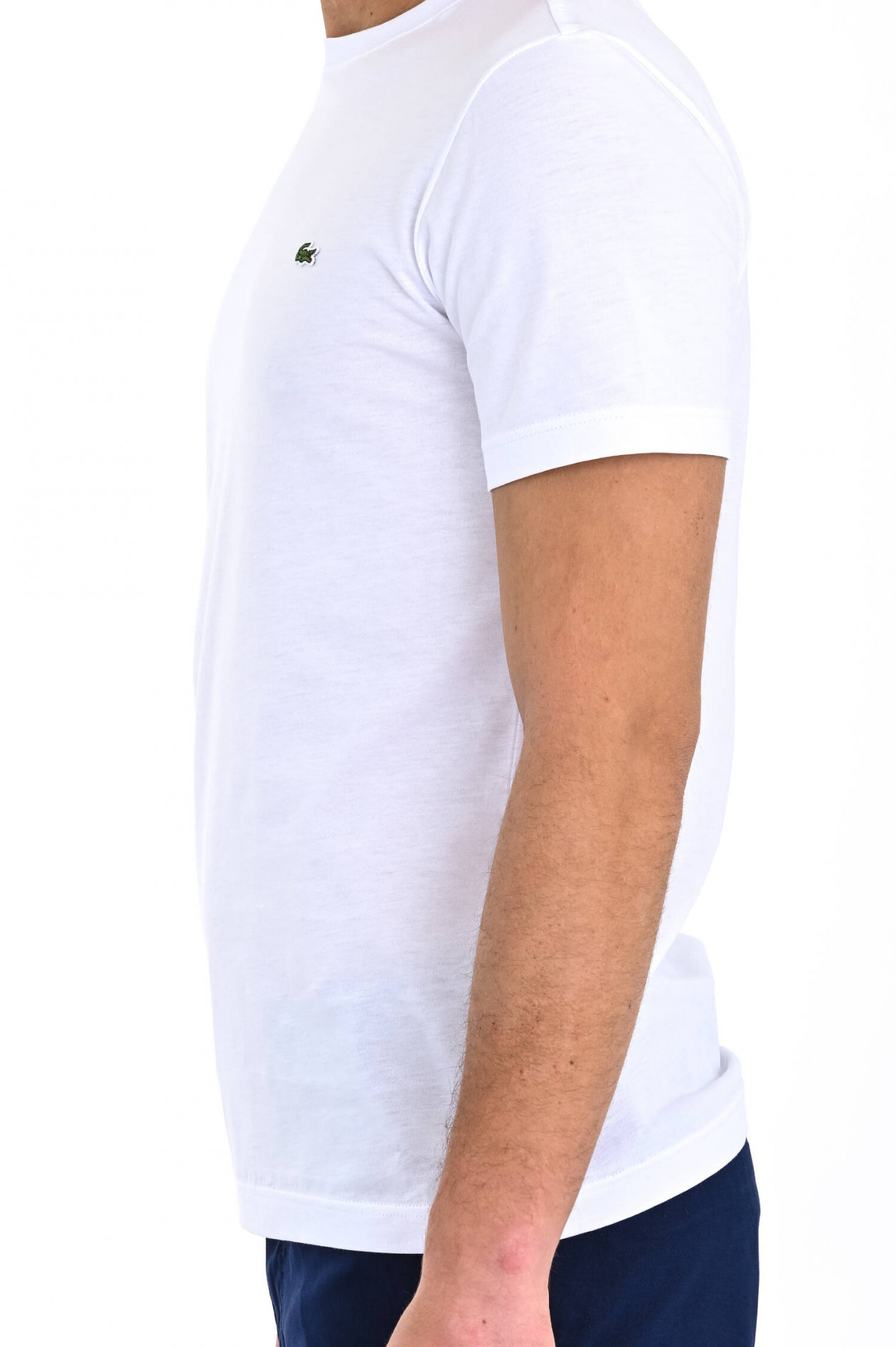 Lacoste T-Shirt in Weiß mit Logo