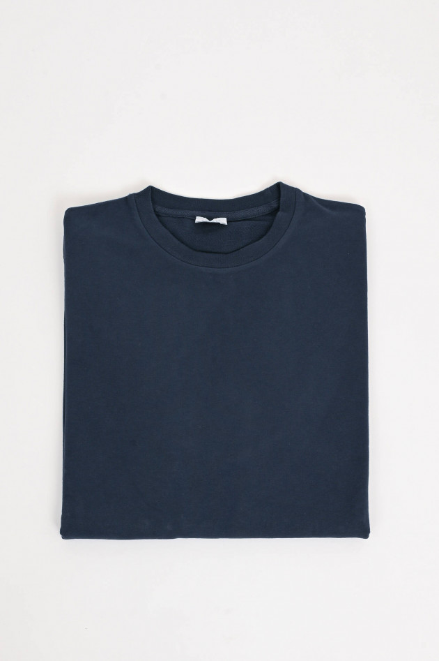 04651/ A trip in a bag T-Shirt aus Baumwolle in Navy