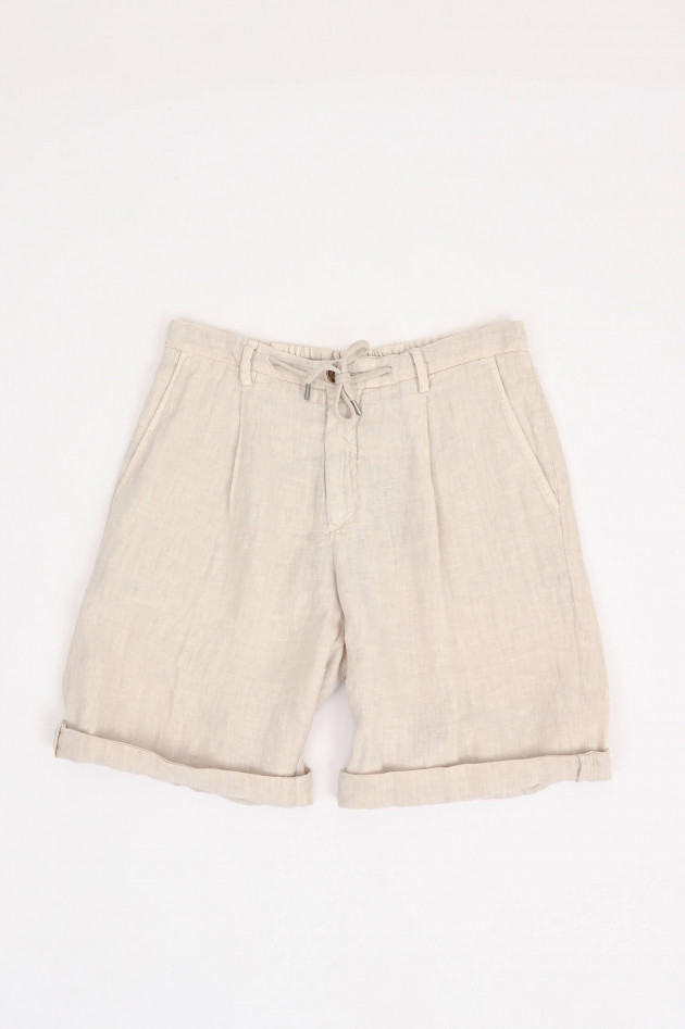 40Weft Leinen-Shorts COACHBE in Natur