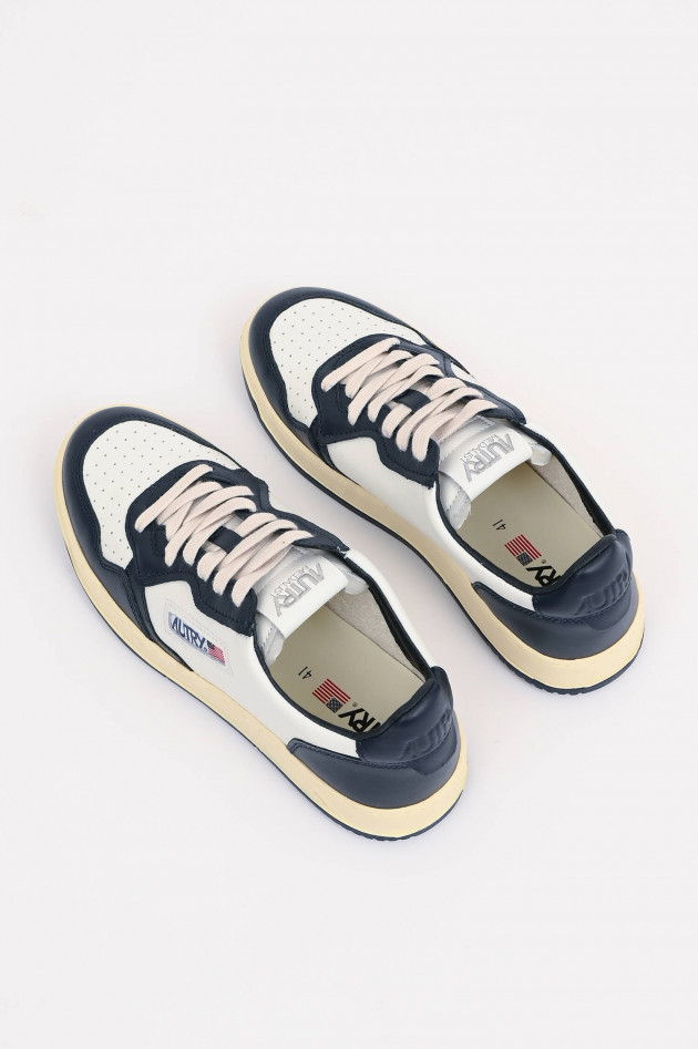 Autry Sneaker MEDALIST LOW CLASSIC in Navy/Weiß