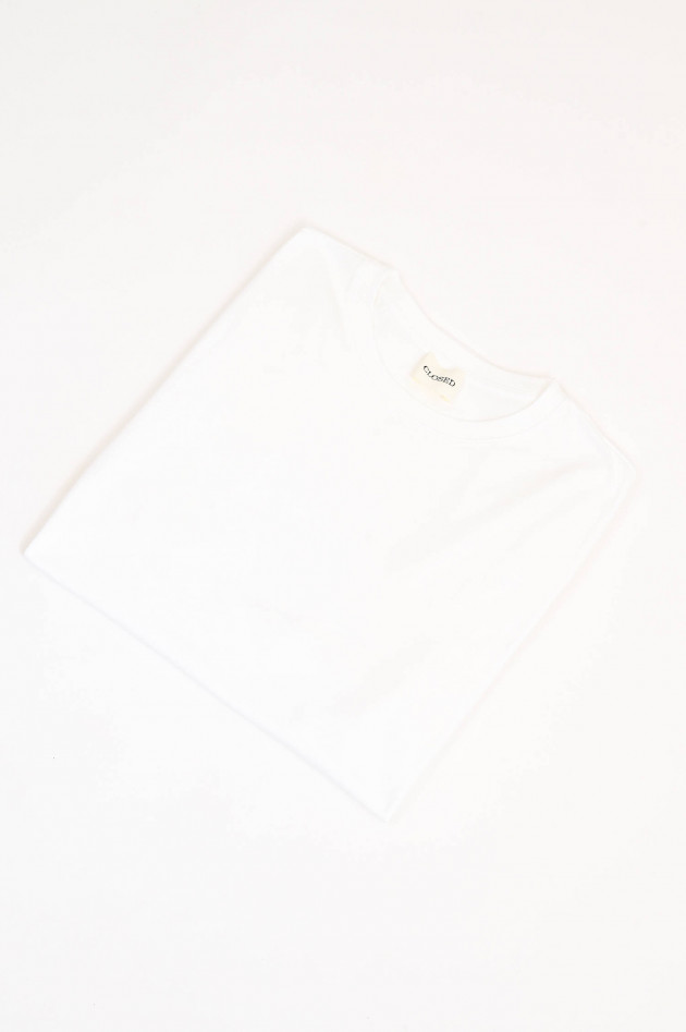 Closed Basic Kurzarm-Shirt in Weiß