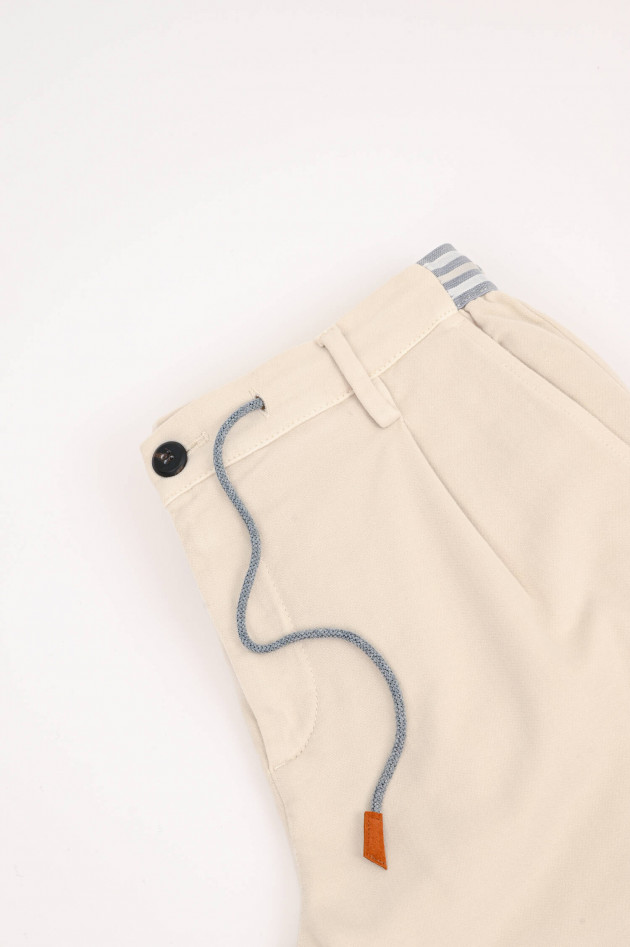 Eleventy Chino-Hose aus Baumwolle in Creme