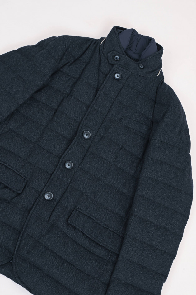 Herno Hybrid Jacke in Dunkelblau