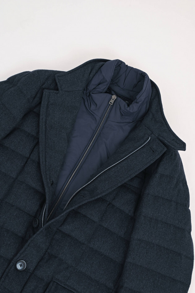 Herno Hybrid Jacke in Dunkelblau