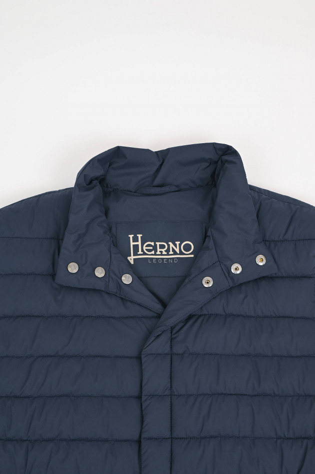 Herno Klassisches Gilet in Navy