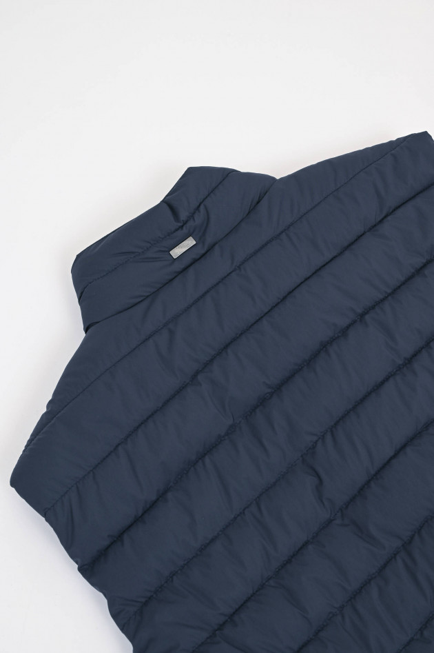 Herno Klassisches Gilet in Navy