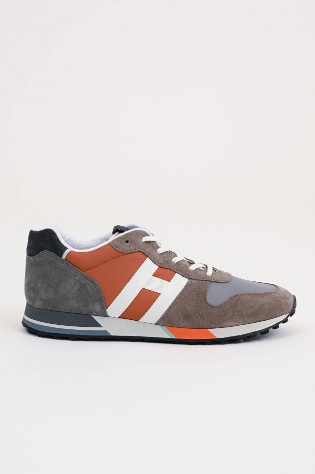 Hogan Sneaker H383 NASTRO in Taupe/Ocker